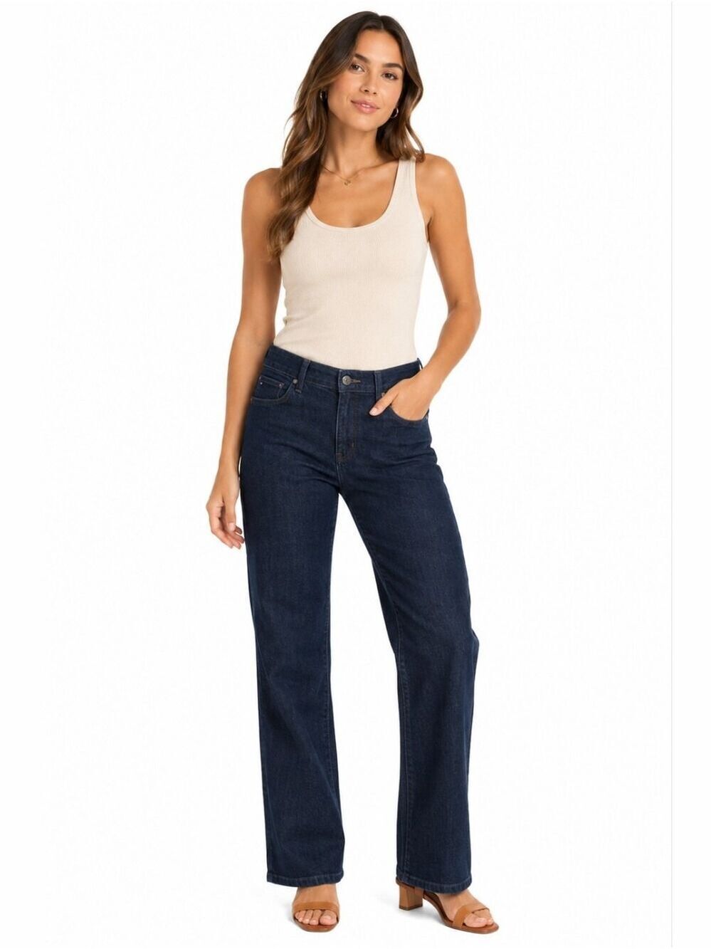 TOMMY Hillfiger Women's Spirit Crop Flare Jeans Size 8